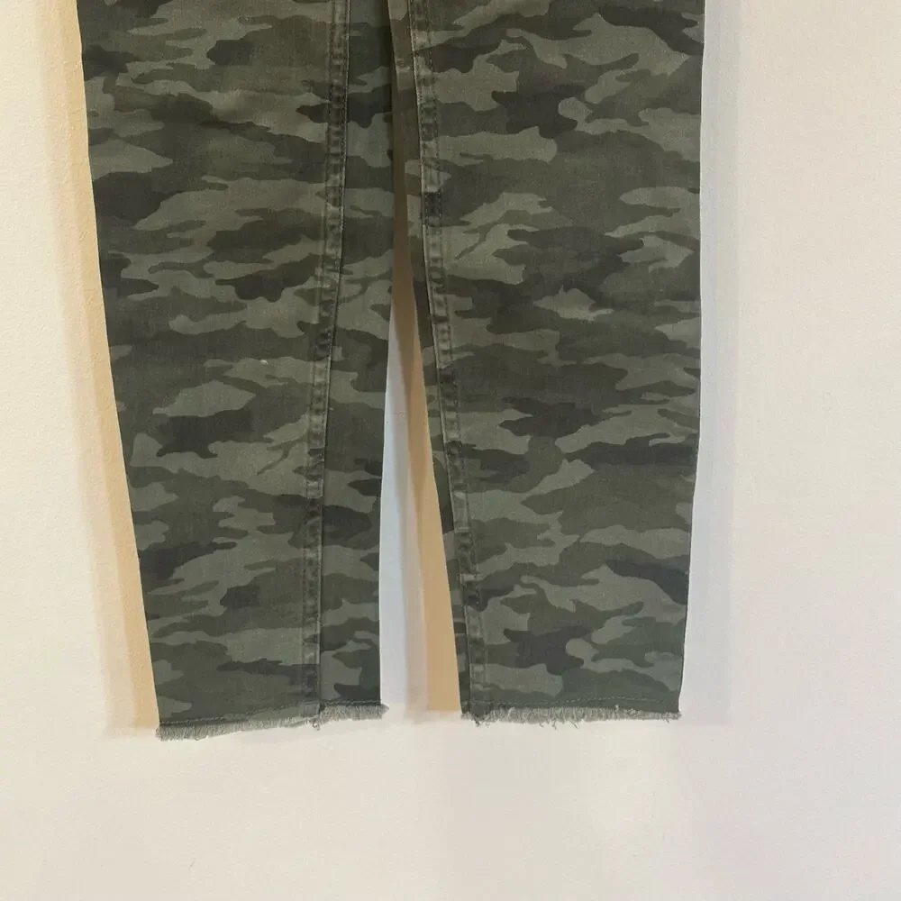 Abercrombie Kids Pull-On Jean sz 9/10 SLIM Army Fatigue Pants